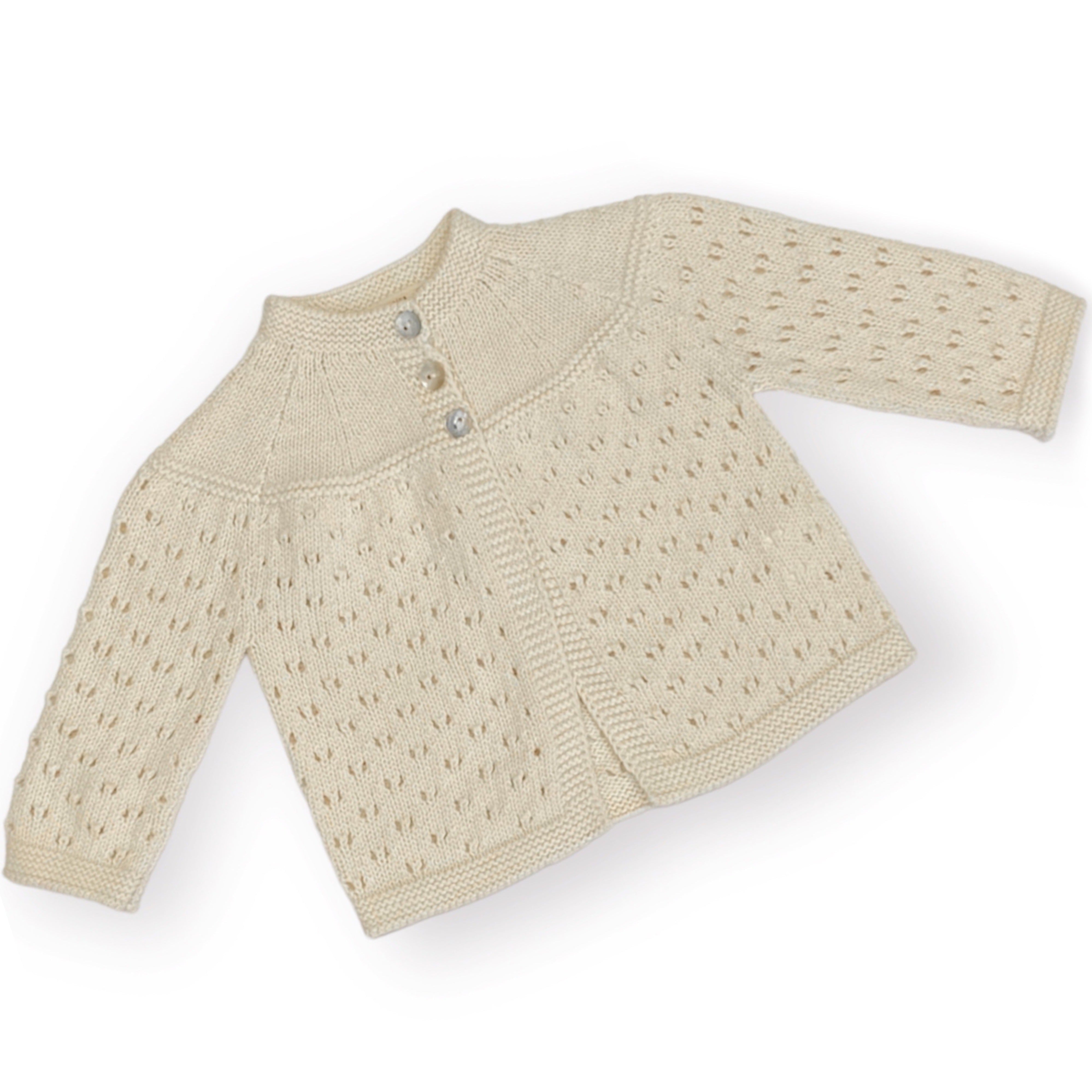 Pointelle Cardigan
